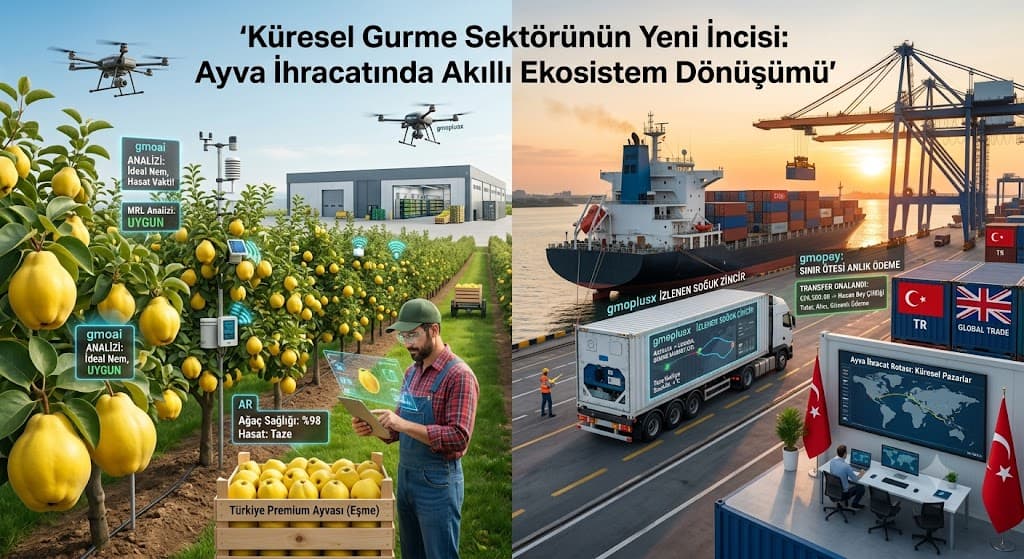 Küresel Gurme Sektörünün Yeni İncisi: Ayva İhracatında Akıllı Ekosistem Dönüşümü  Dünya taze meyve ticaretinde geleneksel lezzetlerin modern tarım teknikleriyle buluşması, yeni ihracat kapılarını aral