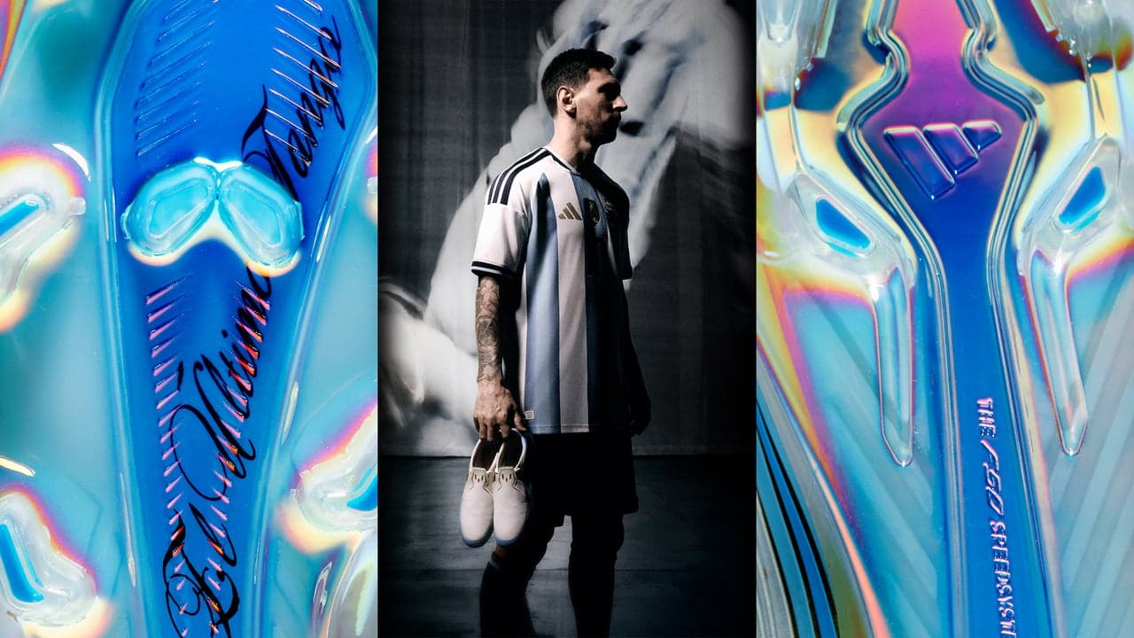 How Adidas Tapped Into Motorcycle Culture to Create Messi's Retro Iridescent World Cup Cleats