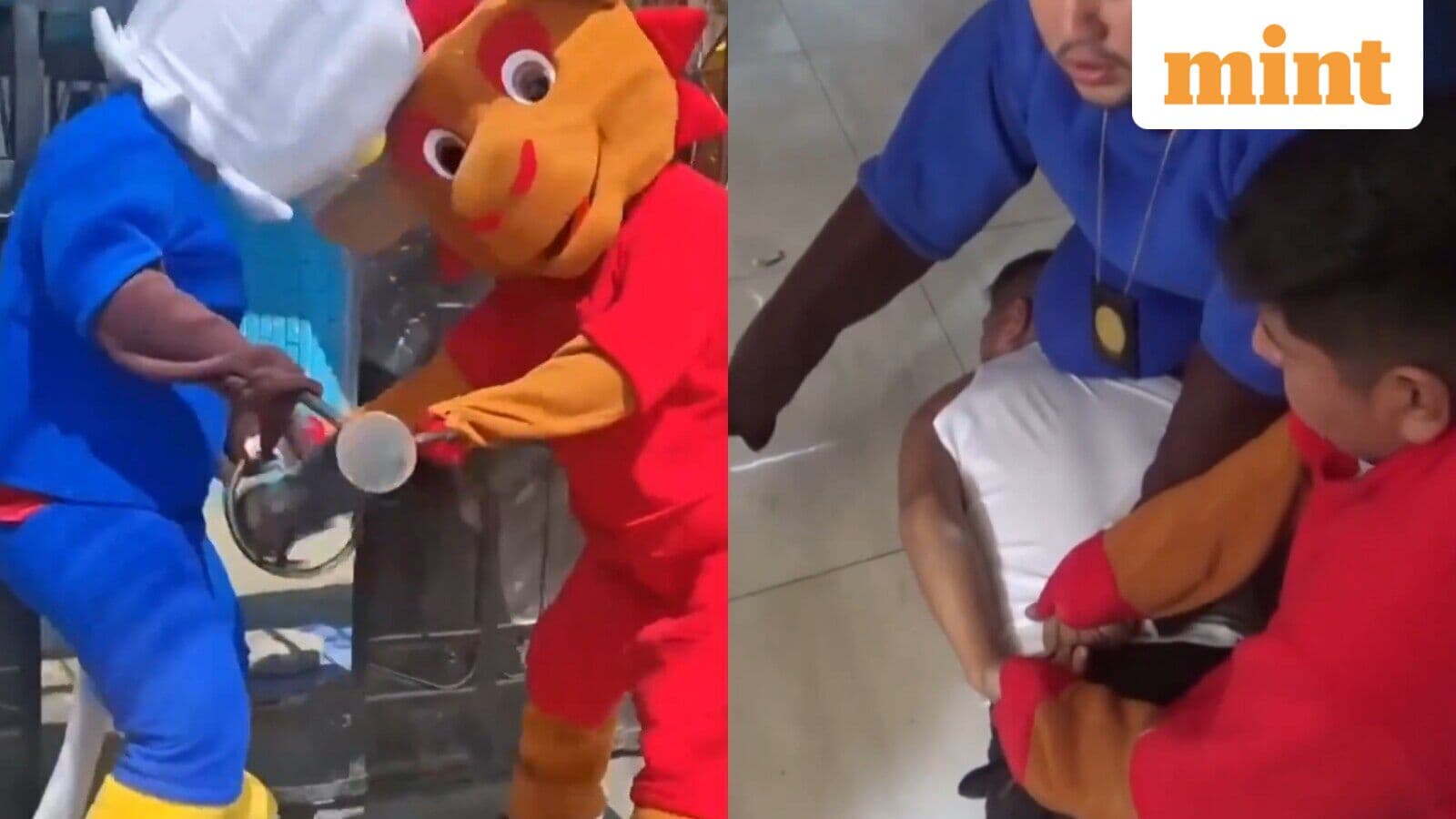 Peruvian Cops Disguised as World Cup Mascots to Catch Suspected Drug Dealer
