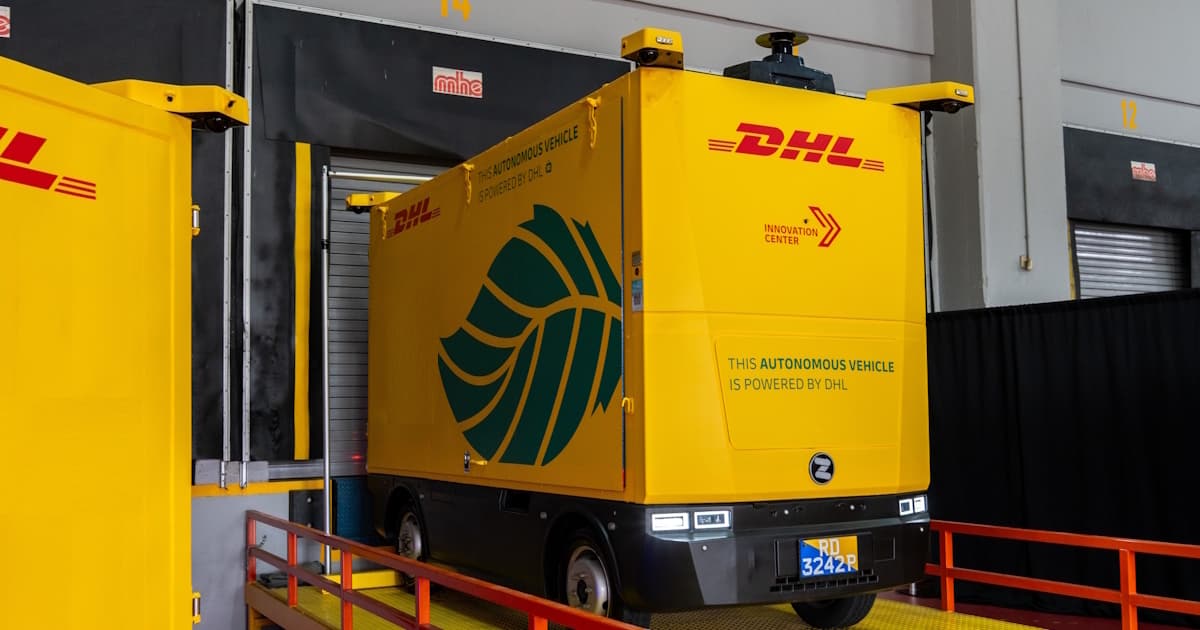 DHL and Zelostech Launch Autonomous Vehicles in Live Singapore Hub Operations