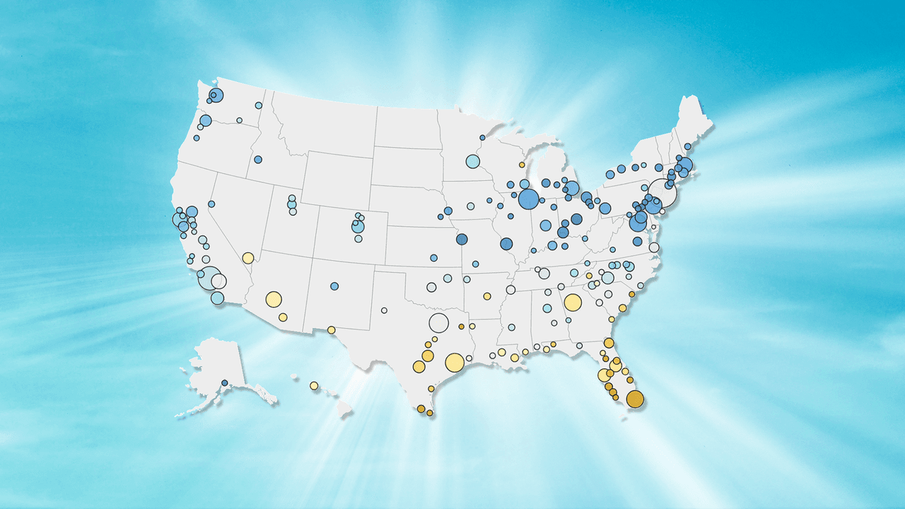 Housing Markets Where Homebuyers Have Gained the Most Power, as Told by 'Days to Pending'