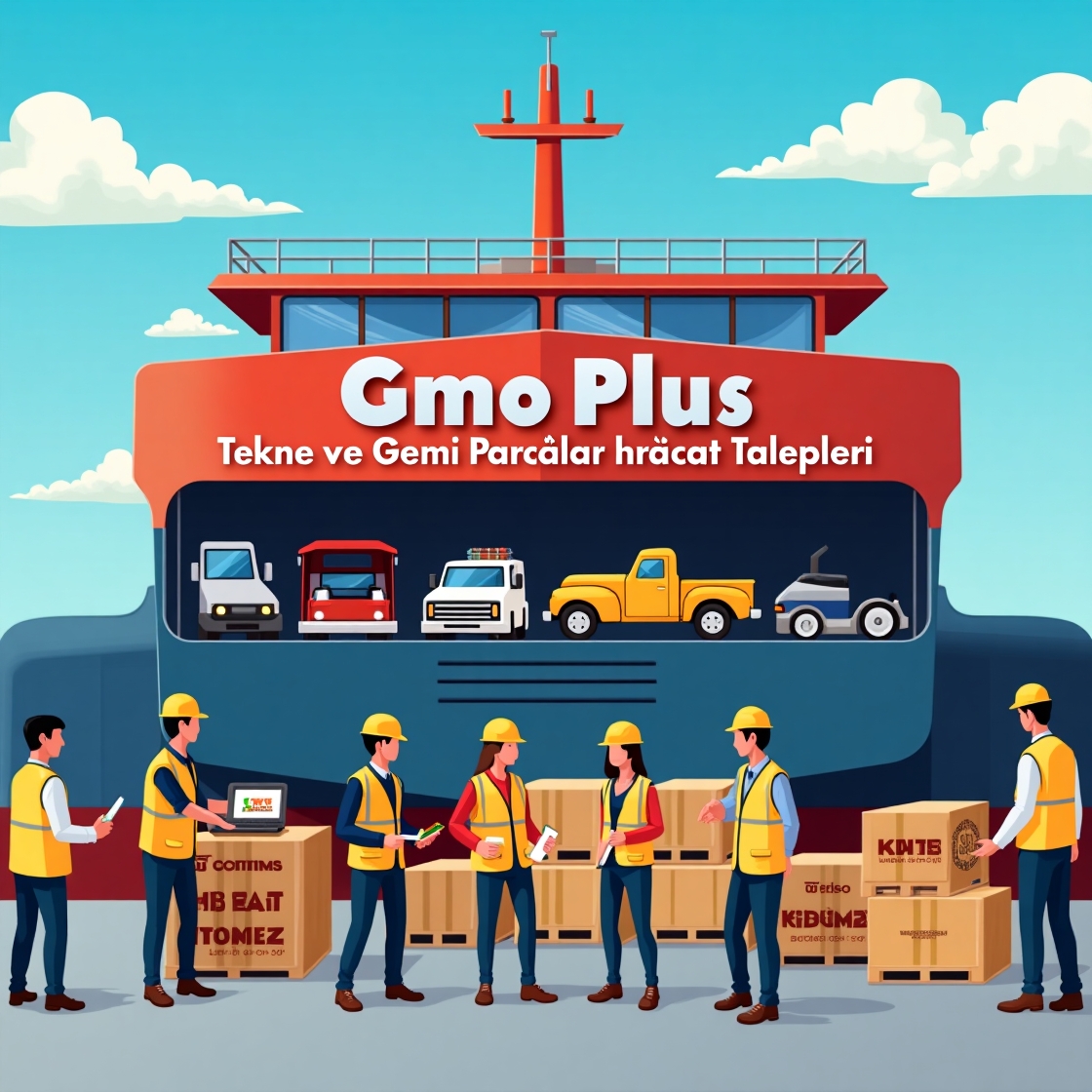Gemi Yedek Parça İhracında  GmoPlus Dalgası